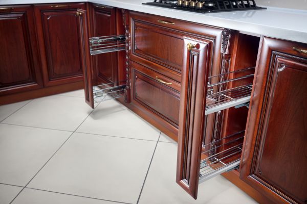 Cherry Cabinet Refacing in Palestine